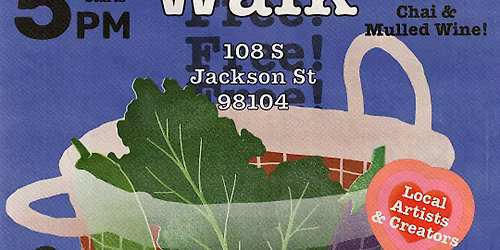 ART WALK! OPEN FIGURE CLASS & MARKET!