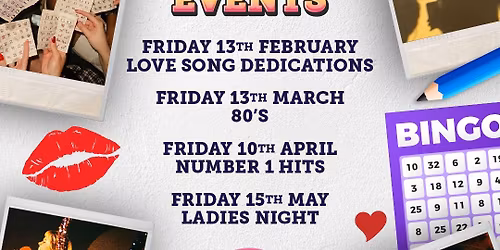 Ladies night - Musical bingo 