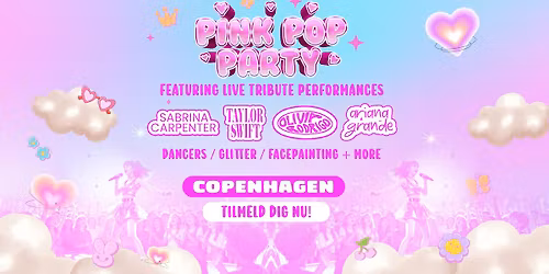 The Pink Pop Party is coming to Copenhagen!
