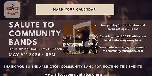 Salute to Community Band - FCB Performance