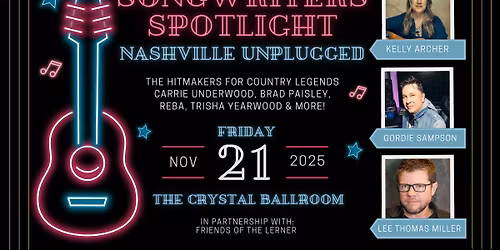 Songwriter's Spotlight: Nashville Unplugged