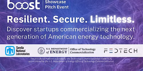 DOE Boost Showcase Pitch Event: Commercializing the Future of U.S. Energy