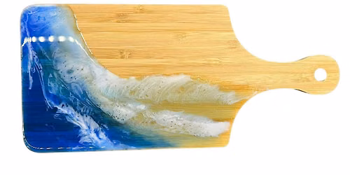 Beach Charcuterie Board Art Class | Grace Noel Art