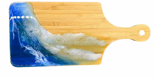 Beach Charcuterie Board Art Class | Grace Noel Art