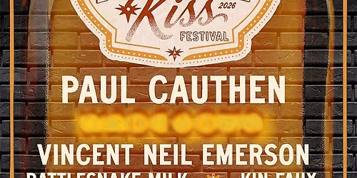 Whiskey Kiss Festival: Paul Cauthen & Vincent Neil Emerson