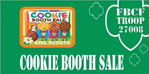 Cookie Booth Sale at FBCF