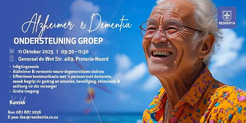 Alzheimer & Dementia Inligtingsessie