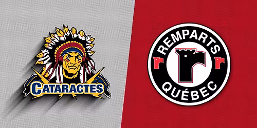 Remparts de Qu\u00e9bec vs Cataractes de Shawinigan