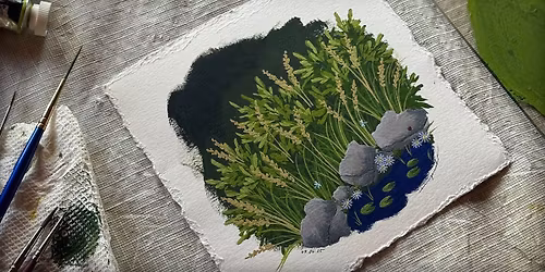 Where the Dragonflies Gather: A Paint-Along with Annie Parkes