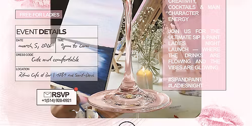 Ladies Night: Sip and Paint