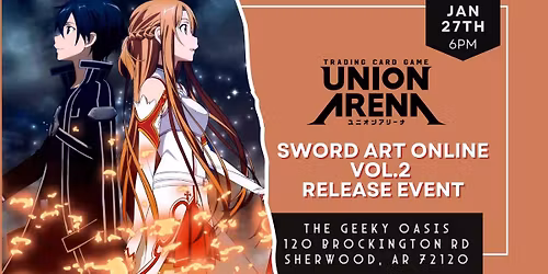 UNION ARENA Sword Art Online Vol.2 [UEX06BT] Release Event