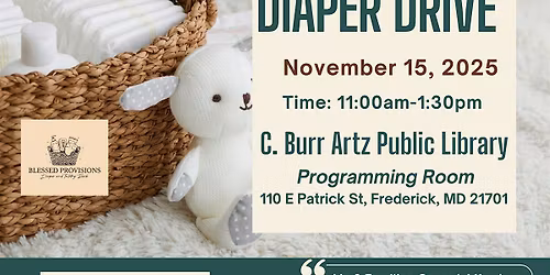 Blessing Baskets Diaper Drive & Pack-A-thon