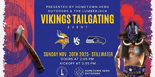 Tailgating for a Cause - Vikings vs. Seahawks Tailgate