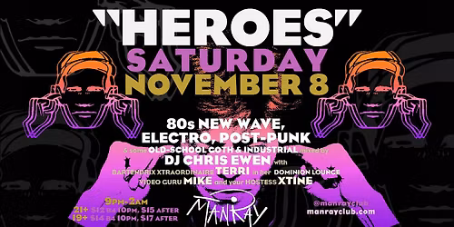 HEROES Saturday November 8