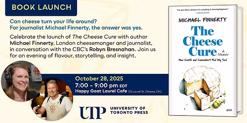 Book Launch: The Cheese Cure by Michael Finnerty