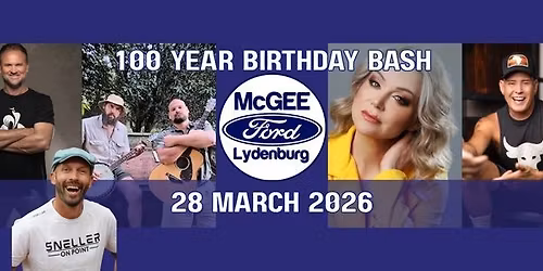 McGee Ford is turning 100!