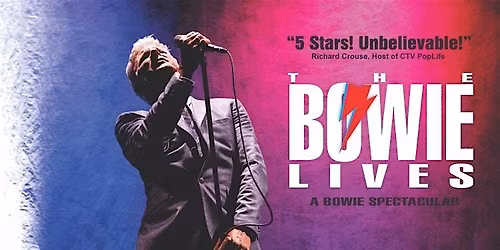The Bowie Lives   A David Bowie Tribute Halloween Spectacular