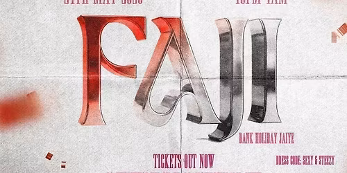 FAJI - BANK HOLIDAY JAIYEE - Afrobeats\/HipHop\/Amapiano\/RnB\/DanceHall
