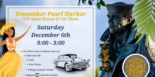 TSF Open House & Car Show - Registration Open!