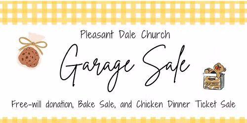Pleasant Dale Church Garage Sale