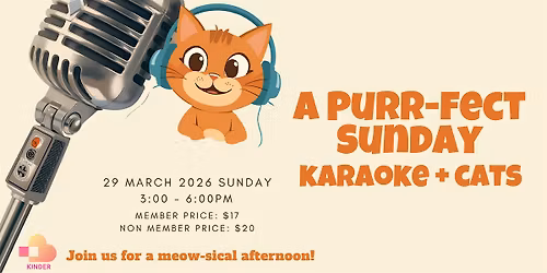 A Purr-fect Sunday of Karaoke + Cats