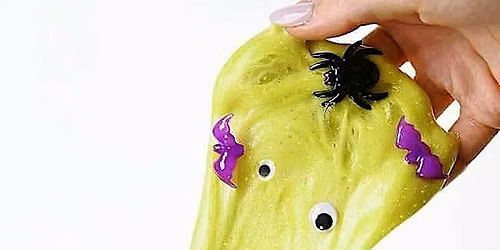 Halloween slime making workshop