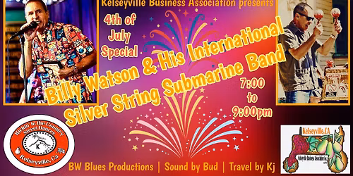 Kickin' in the Country 7\/4 SPECIAL - Billy Watson & His International Silver String Submarine Band 