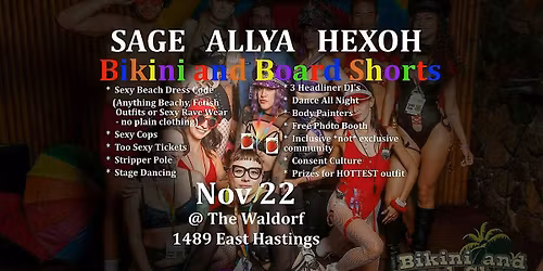 Bikini and Board Shorts Party - Thank you Edition $$$