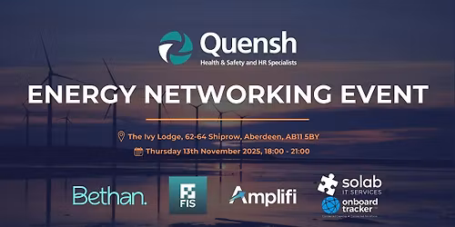 Quensh Energy Networking Drinks