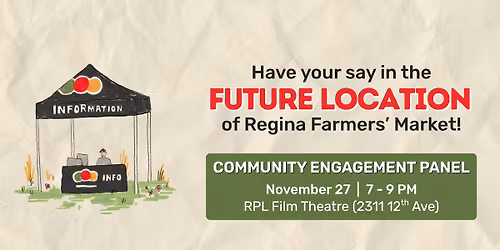 Regina Farmers' Market Community Engagement Panel