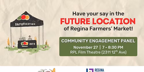Regina Farmers' Market Community Engagement Panel