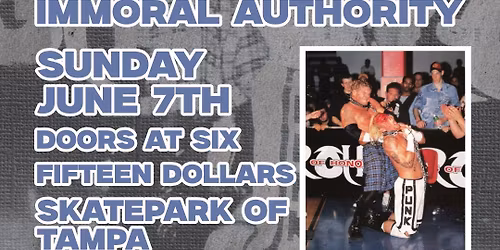 CHAINED | CLAYMORE | CHIN CHECK | NO PLEA | CYBER BULLY | HITMARKER | IMMORAL AUTHORITY 