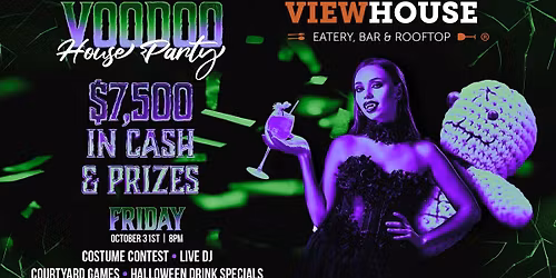 Voodoo-House Halloween Party & Costume Contest