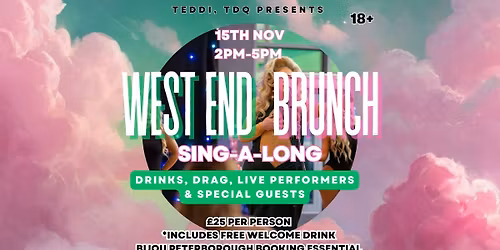 West End Drag Brunch Sing a Long