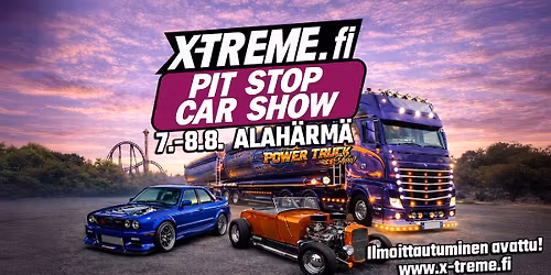 X-treme Pit Stop 2026 @ Power Truck Show  \u25cf Ilmoittautuminen k\u00e4ynniss\u00e4! \u25cf Tervetuloa! \u2605\u2605\u2605\u2605\u2605