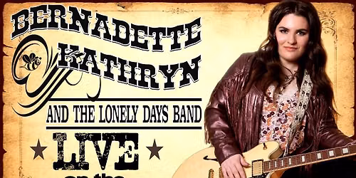 Bernadette Kathryn and the Lonely Days Band LIVE at Arts Beats and Eats