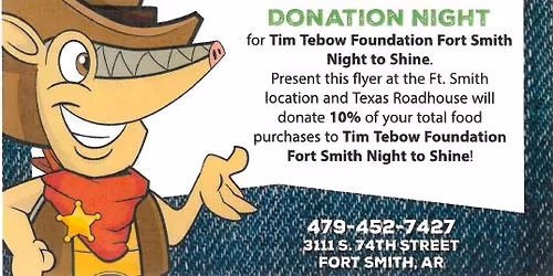 Night to Shine Fund Raiser at Texas Roadhouse