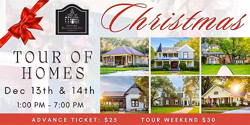 2025 Historic Waxahachie Christmas Tour of Homes