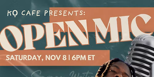 K\u1ecd Cafe Presents: Open Mic