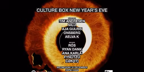 CULTURE BOX NEW YEAR'S EVE