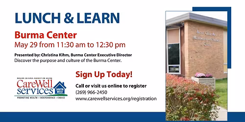 Lunch & Learn: Burma Center