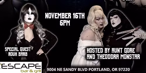 Creepy Critters Horror Show November 2025