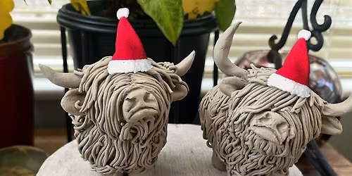 Create a Christmas COO Highland Cow @ Zwei Brewing