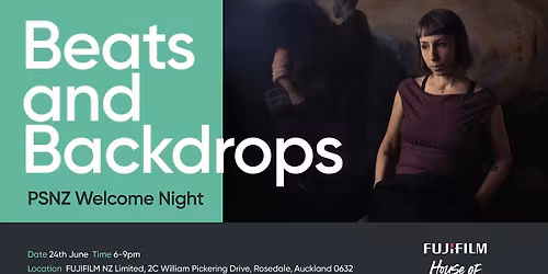 Beats and Backdrops | Welcome Night with Guest Speaker Tam West