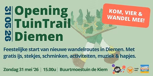 Opening Tuintrail Diemen