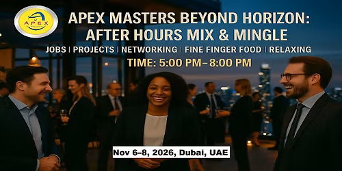 Apex Meet-ups Cooperation \u2022 Jobs \u2022 Networking in Dubai, UAE