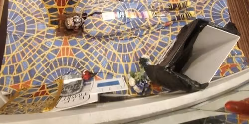 Free photo op, Memorial for Marriott Carpet\/Trashy\/Postcard