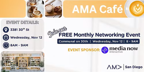 AMA Caf\u00e9 - Communal Coffee on 30th