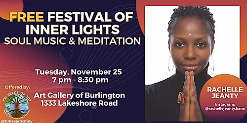 Free Festival of Inner Lights (10th Edition) Live Soul Music & Meditation