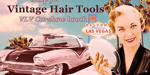 VintageHairstyling*com Booth at Viva Las Vegas Car Show\u2026 Demos, Tools & Styling  Help